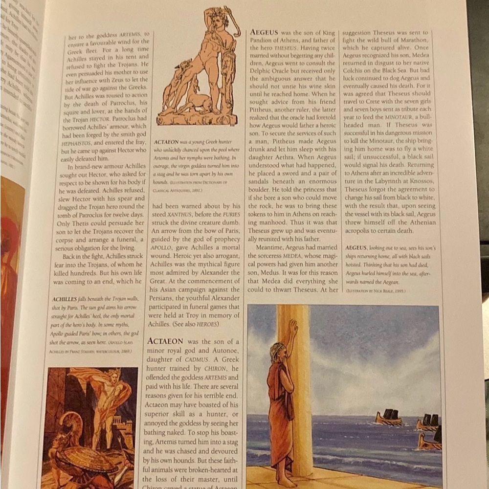 The Illustrated Encyclopedia of World Mythology Book (Hardcover Edition) - Picture 8 of 11